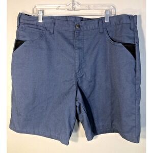 Dickies Shorts Mens Blue 39.5 Utility Work Skateboard Grunge Reinforced Pocket
